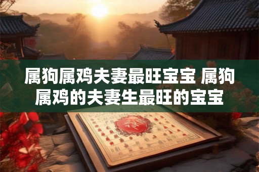 属狗属鸡夫妻最旺宝宝 属狗属鸡的夫妻生最旺的宝宝