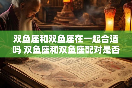 双鱼座和双鱼座在一起合适吗 双鱼座和双鱼座配对是否适合