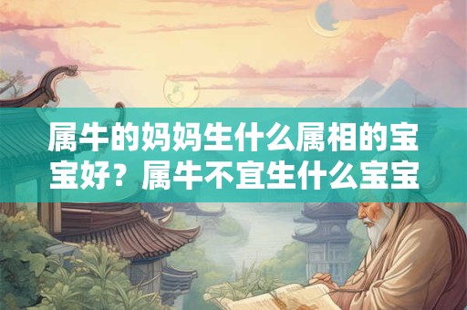 属牛的妈妈生什么属相的宝宝好？属牛不宜生什么宝宝？