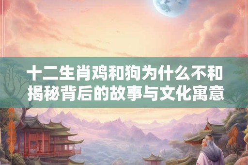 十二生肖鸡和狗为什么不和 揭秘背后的故事与文化寓意