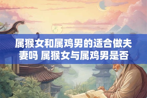 属猴女和属鸡男的适合做夫妻吗 属猴女与属鸡男是否配对合适