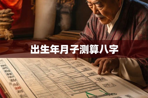 出生年月子测算八字