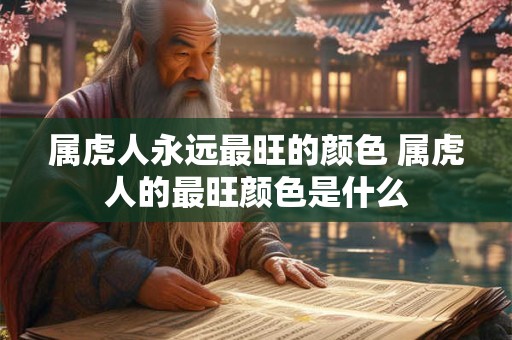 属虎人永远最旺的颜色 属虎人的最旺颜色是什么