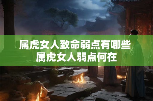 属虎女人致命弱点有哪些 属虎女人弱点何在