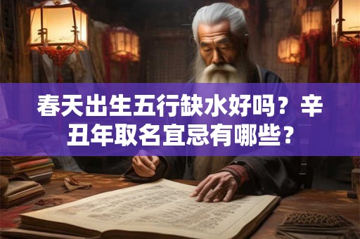 春天出生五行缺水好吗？辛丑年取名宜忌有哪些？