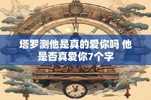 塔罗测他是真的爱你吗 他是否真爱你7个字