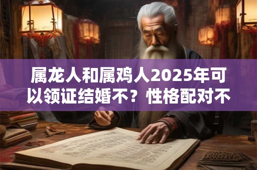 属龙人和属鸡人2025年可以领证结婚不？性格配对不