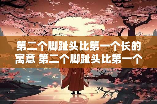 第二个脚趾头比第一个长的寓意 第二个脚趾头比第一个长代表什么意义