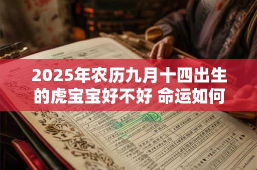 2025年农历九月十四出生的虎宝宝好不好 命运如何
