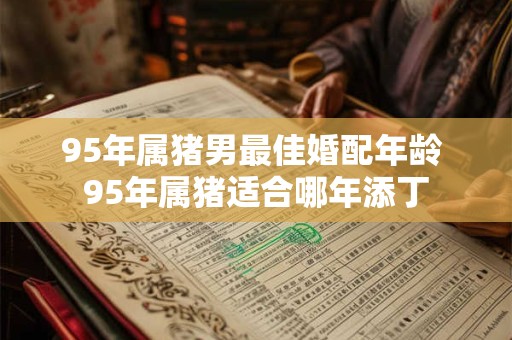 95年属猪男最佳婚配年龄 95年属猪适合哪年添丁