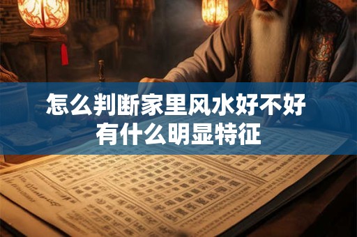 怎么判断家里风水好不好 有什么明显特征