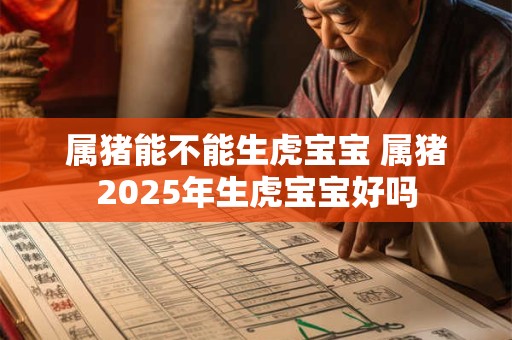 属猪能不能生虎宝宝 属猪2025年生虎宝宝好吗