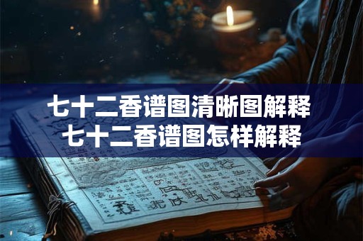 七十二香谱图清晰图解释 七十二香谱图怎样解释