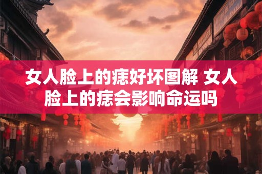 女人脸上的痣好坏图解 女人脸上的痣会影响命运吗