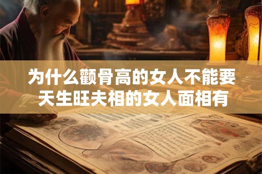 为什么颧骨高的女人不能要 天生旺夫相的女人面相有哪些