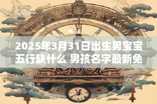 2025年3月31日出生男宝宝五行缺什么 男孩名字最新免费版