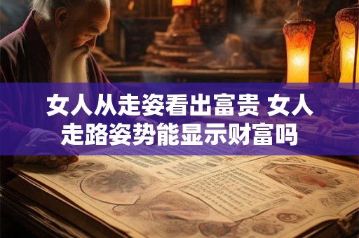 女人从走姿看出富贵 女人走路姿势能显示财富吗 女人从走姿看出富贵 女人走路姿势能显示财富吗