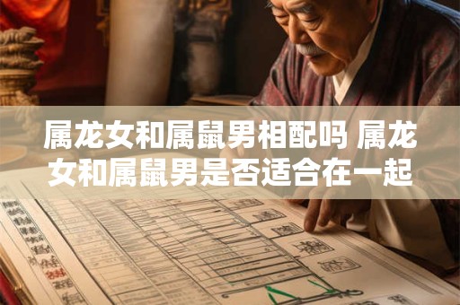 属龙女和属鼠男相配吗 属龙女和属鼠男是否适合在一起