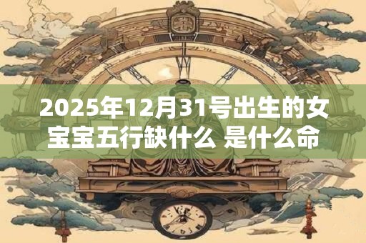 2025年12月31号出生的女宝宝五行缺什么 是什么命