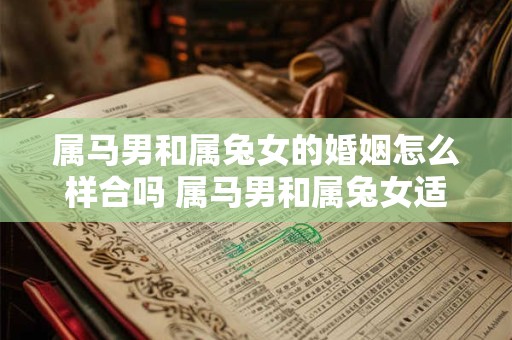 属马男和属兔女的婚姻怎么样合吗 属马男和属兔女适合婚姻吗