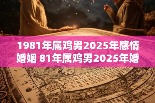 1981年属鸡男2025年感情婚姻 81年属鸡男2025年婚姻运势