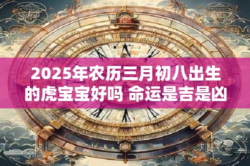 2025年农历三月初八出生的虎宝宝好吗 命运是吉是凶