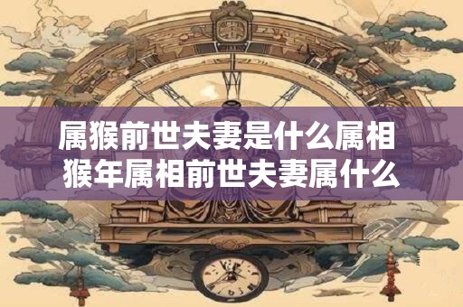 属猴前世夫妻是什么属相 猴年属相前世夫妻属什么