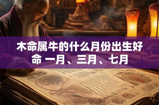 木命属牛的什么月份出生好命 一月、三月、七月