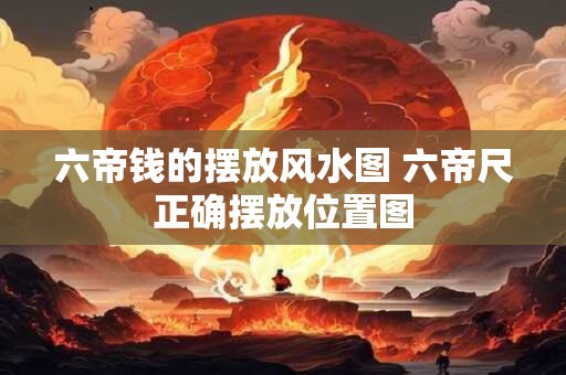 六帝钱的摆放风水图 六帝尺正确摆放位置图