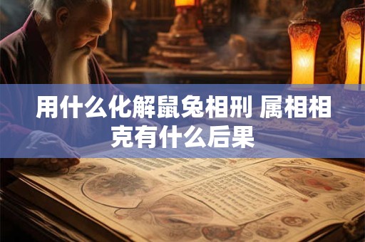 用什么化解鼠兔相刑 属相相克有什么后果