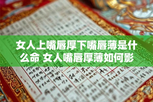 女人上嘴唇厚下嘴唇薄是什么命 女人嘴唇厚薄如何影响命运