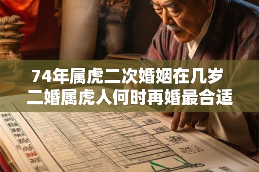 74年属虎二次婚姻在几岁 二婚属虎人何时再婚最合适