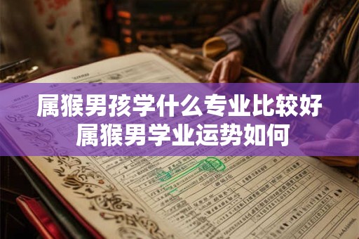 属猴男孩学什么专业比较好 属猴男学业运势如何 属猴男孩学什么专业比较好 属猴男学业运势如何