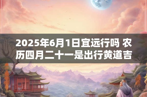 2025年6月1日宜远行吗 农历四月二十一是出行黄道吉日吗