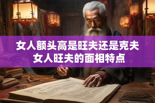 女人额头高是旺夫还是克夫 女人旺夫的面相特点