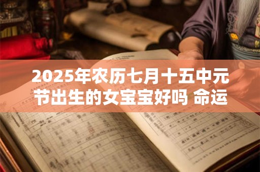 2026年农历七月十五中元节出生的女宝宝好吗 命运分析大全