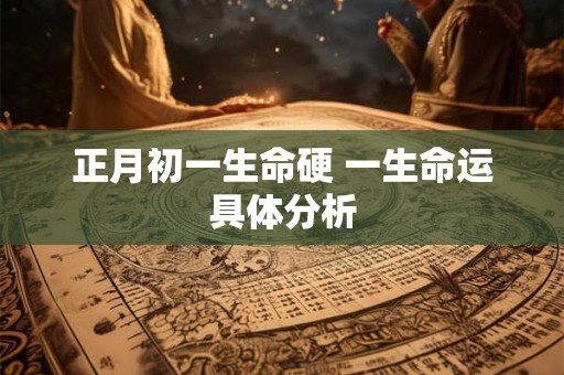 正月初一生命硬 一生命运具体分析