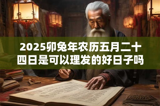 2025卯兔年农历五月二十四日是可以理发的好日子吗