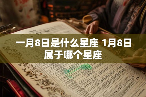 一月8日是什么星座 1月8日属于哪个星座