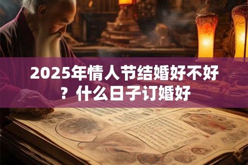 2025年情人节结婚好不好？什么日子订婚好