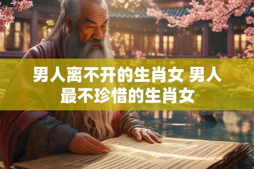 男人离不开的生肖女 男人最不珍惜的生肖女