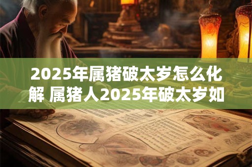 2025年属猪破太岁怎么化解 属猪人2025年破太岁如何化解 2025年属猪破太岁怎么化解 属猪人2025年破太岁如何化解