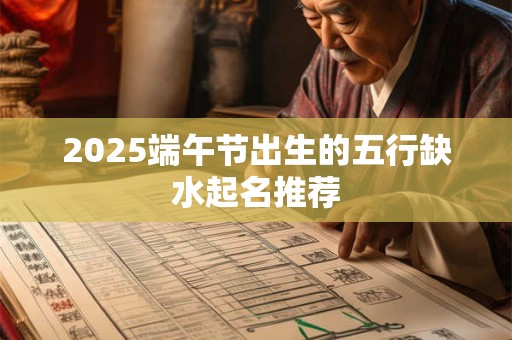 2025端午节出生的五行缺水起名推荐