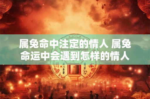 属兔命中注定的情人 属兔命运中会遇到怎样的情人