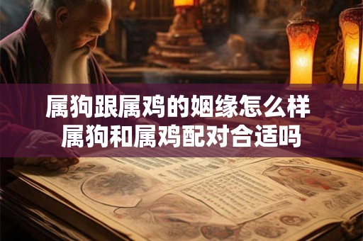 属狗跟属鸡的姻缘怎么样 属狗和属鸡配对合适吗