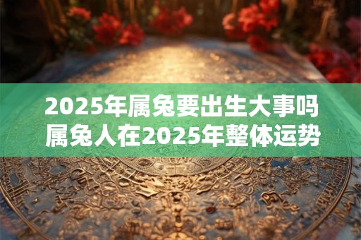 2025年属兔要出生大事吗 属兔人在2025年整体运势好吗 2025年属兔要出生大事吗 属兔人在2025年整体运势好吗