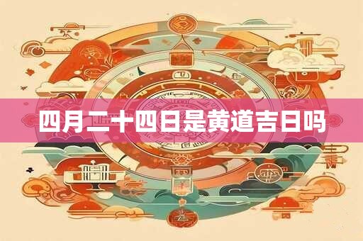 四月二十四日是黄道吉日吗