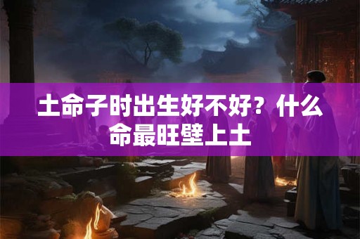 土命子时出生好不好?什么命最旺壁上土 土命子时出生好不好?什么命最旺壁上土
