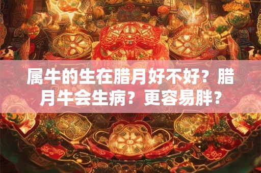 属牛的生在腊月好不好？腊月牛会生病？更容易胖？