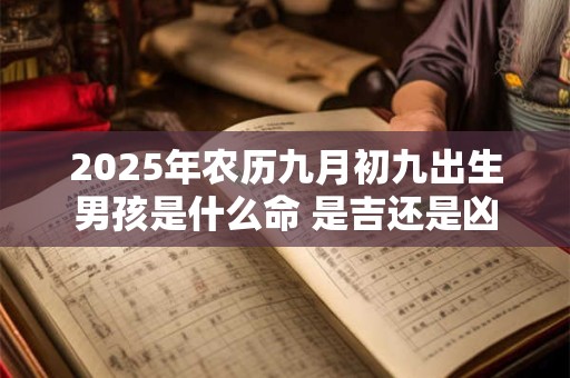 2025年农历九月初九出生男孩是什么命 是吉还是凶